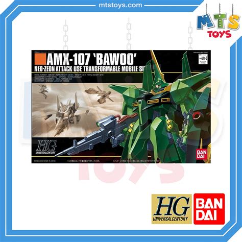 Mts Toys Hguc Gundam Amx Bawoo Green Shopee