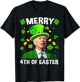 Amazon Funny Joe Biden St Patricks Day Merry Th Of Easter Men