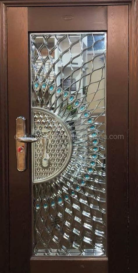 High Performance Stainless Steel Main Entrance Doors Decorative House