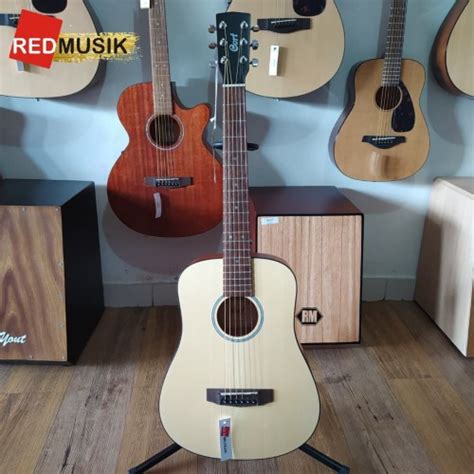 Jual Gitar Cort AD Mini E OP Akustik Elektrik Kota Denpasar Red