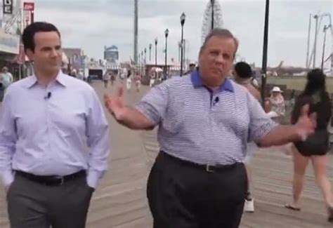 Christie Visits Seaside Heights to Say He's Ready to Face Trump