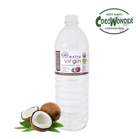 Extra Virgin Coconut Oil Premium Cocowonder Brand Certified 100