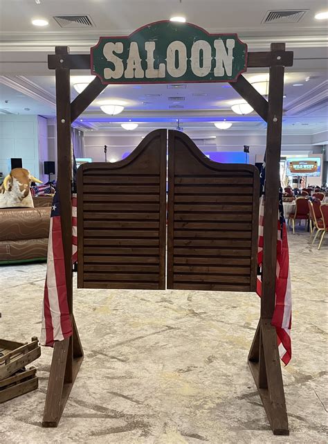 Saloon Bar Door Entrance | Wild West Prop Hire | Happy Days Events