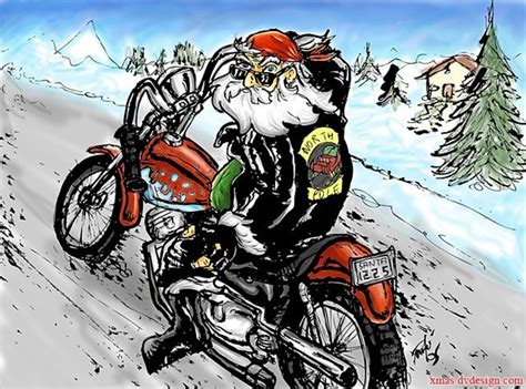 Motorcycle Santa Christmas Wallpapers Hubpages