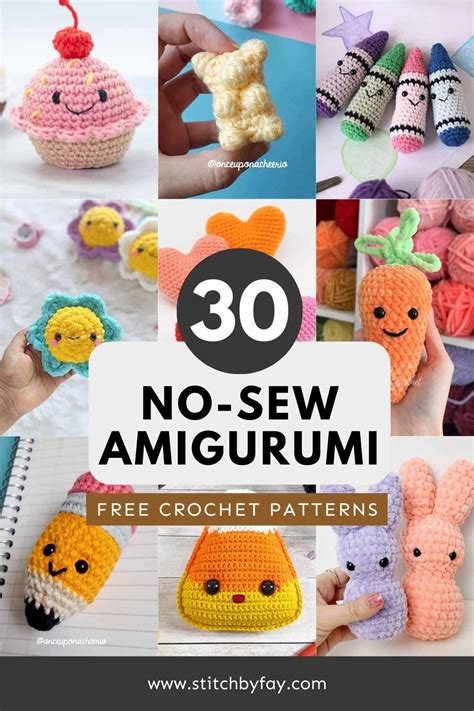 30 Free No Sew Amigurumi Crochet Patterns Artofit