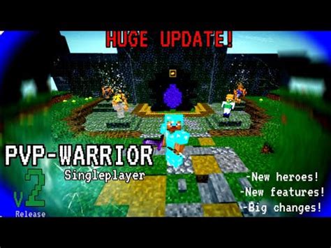 Pvp Warrior V Release New Pvp Map For Minecraft Bedrock