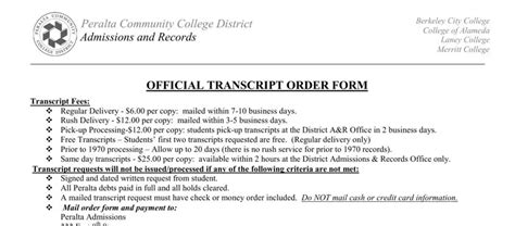 Laney College Transcripts ≡ Fill Out Printable Pdf Forms Online