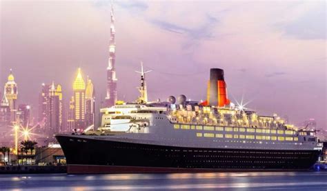 What's Inside Queen Elizabeth 2 Floating Hotel Dubai?