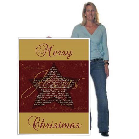 Extra Large Custom Christmas Greeting Card Victorystore