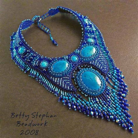 New York Blues By Betty Stephan Via Flickr This Is Stunning Beadwork