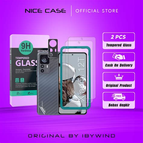 Jual IBYWIND XIAOMI 12T TEMPERED GLASS BENING ORIGINAL ISI 2 PCS