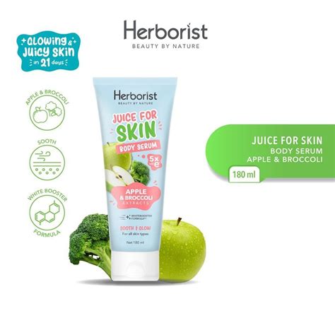 Herborist Juice For Skin Body Serum Apple Broccoli Ml