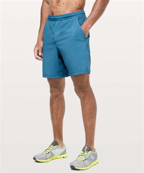 Lululemon Pace Breaker Short Linerless Updated Pewter Blue Lulu