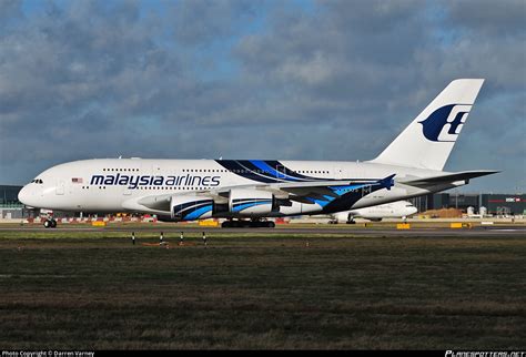 9M MNC Malaysia Airlines Airbus A380 841 Photo By Darren Varney ID