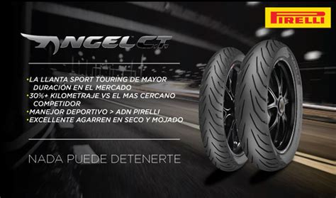 Pirelli Angel City Neum Ticos Especiales Para Motos Urbanas Motociclo