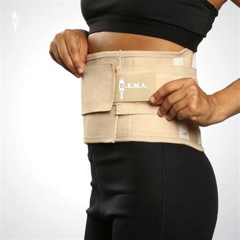 Faja Lumbar Ballenada Cm Ballenas Marca Dema F Fisiocare