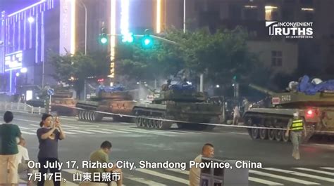 China Tanks Protecting Banks Official Video China Tanks Protecting