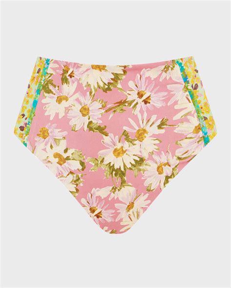 ALEMAIS Kenzie High Waist Bikini Bottoms Neiman Marcus