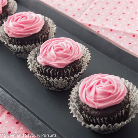 Chocolate Beet Cupcakes With Cream Cheese Icing Sweet And Savoury