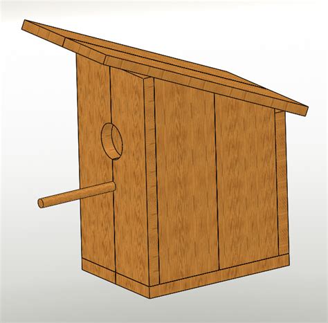 Скворечник - Чертежи, 3D Модели, Проекты, Моделизм, хобби, своими руками
