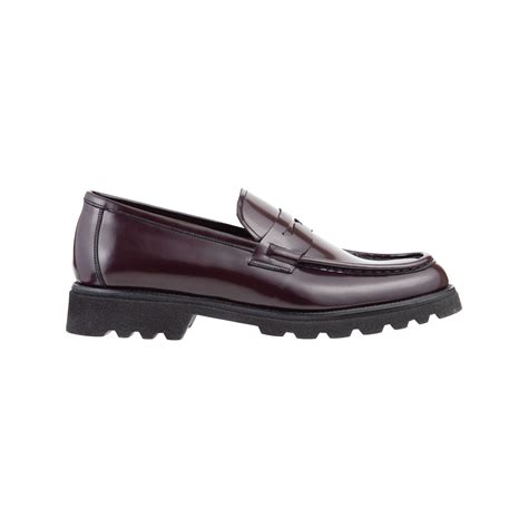 Loafers Shoes BURGUNDY Minotti Uomo S Luxury Men S Fashion