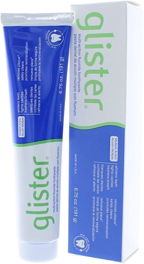 Glister Multi-action Fluoride Toothpaste 6.75 oz: Amazon.ca: Beauty