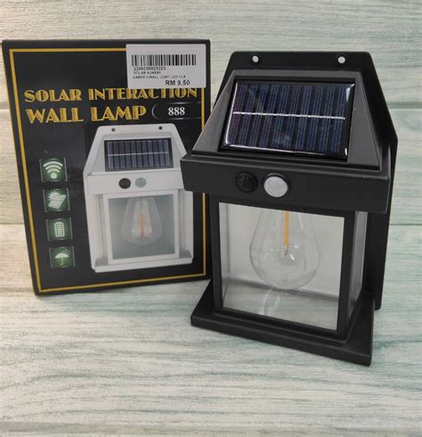Solar Interaction Wall Lamp Furniture And Home Living Lighting And Fans