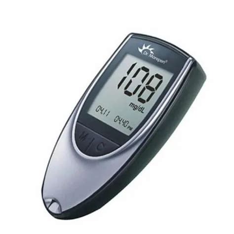 Mmol L Dr Morepen Gluco One Bg Glucometer For Hospital