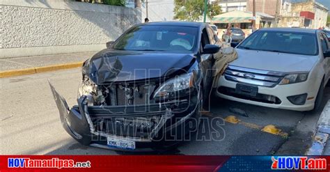 Hoy Tamaulipas Conductora Se Pasa Alto Con Bebe En Brazos Y Resulta