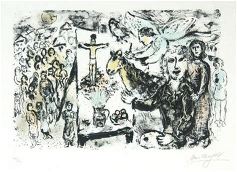 Marc Chagall - The Artist and Biblical Themes, 1974 | Inventory | WOLFS ...