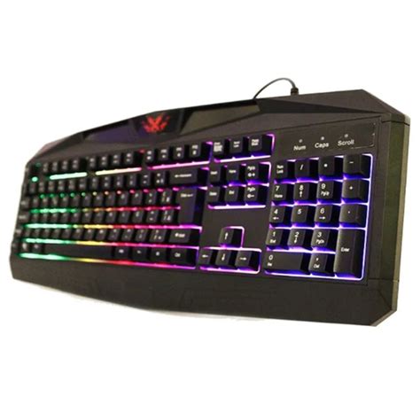 Teclado Pra Pc Gamer Semi Mecanico Luminoso Anti Ghost Usb Leroy Merlin