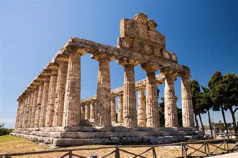 Paestum Map Naples Italy Mapcarta