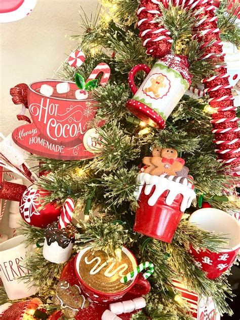 Hot Cocoa Bar Ornaments Gingerbread Christmas Tree Gingerbread Christmas Decor Christmas