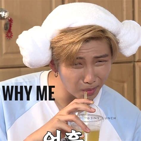 Bts Meme Rm Funny Face Meme Mania