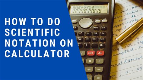 Scientific Notation On Calculator Youtube