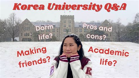 Korea University Qanda Study Abroad In Korea Tips Advice Honest