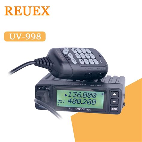 Revex Leixen Vv S Walkie Talkie Uv W Dual Band Vhf Uhf