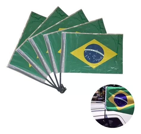 Kit 2 Bandeirinhas Bandeira Do Brasil Copa Elição Carro Nf e MercadoLivre