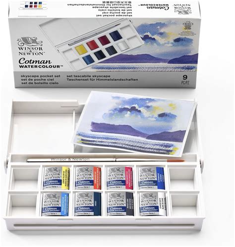 Winsor Newton Cotman Watercolour Set X Half Pan Field