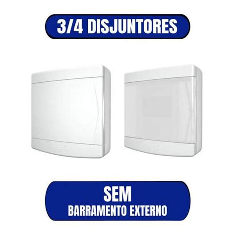 Centro Distribui O Pvc Sem Barramento Externo Sobrepor Tigre