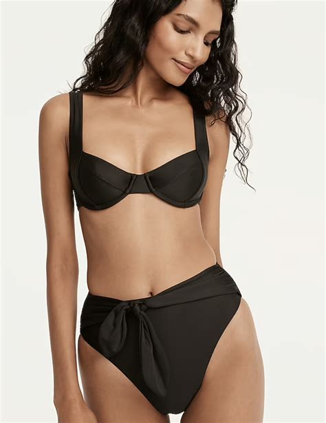 J Crew Cross Back Underwire Bikini Top