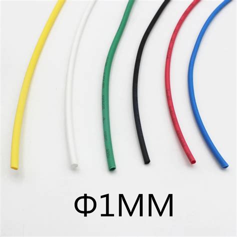 Meter Lot Mm Inner Diameter Black Heat Shrink Tube Heat Shrink