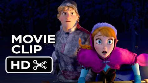 Frozen Movie Clip Wolf Chase 2013 Kristen Bell Disney Princess