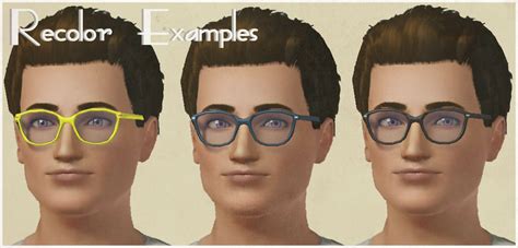 Vware Sims 3 Blog Fashion Victim Glasses New Stylish Retro