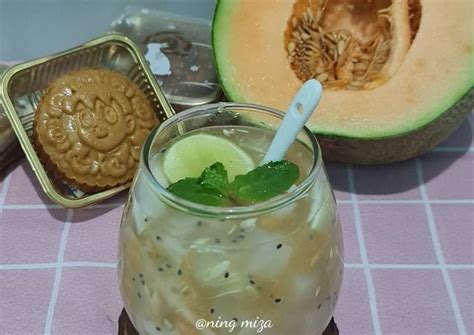 Resep Es Kuwut Melon Kelapa Muda Oleh Aning Miza Cookpad