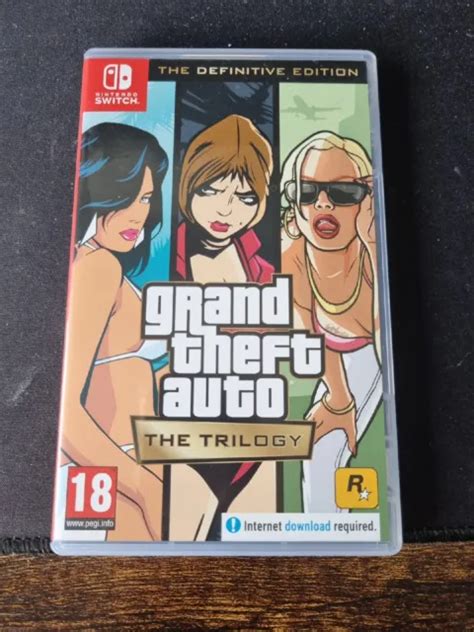 GRAND THEFT AUTO The Trilogy The Definitive Edition Nintendo Switch