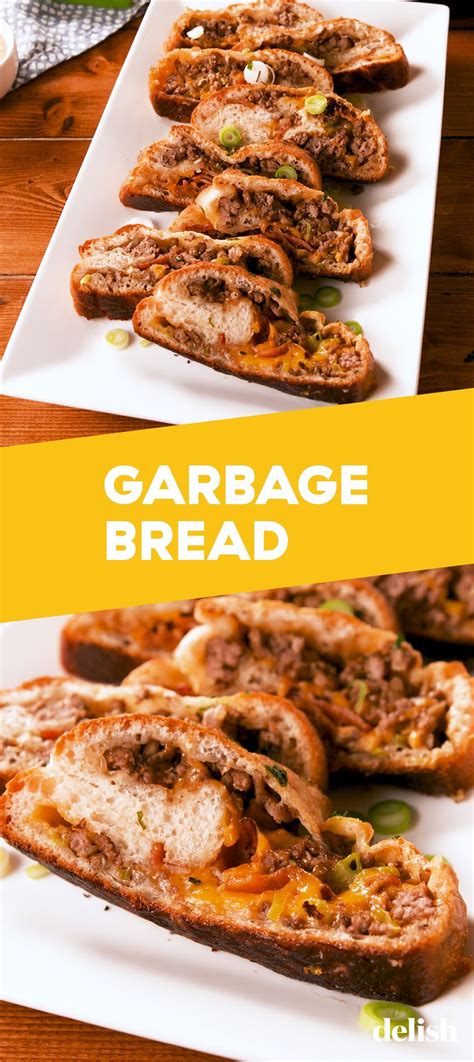 Garbage Bread Recipe Cheesy Meaty And Doughy Comfort Food