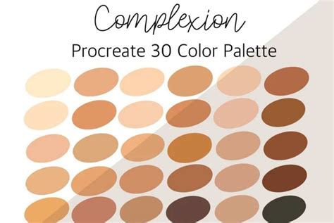 Complexion Skin Tone Color Palette Brush Galaxy