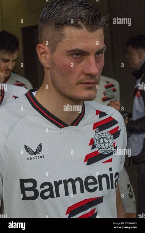 Football Match Patrik Schick Bayer Leverkusen Portrait Voith Arena