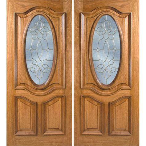 Eswda X Exterior Mahogany La Jolla Double Door W Oc Glass Euro